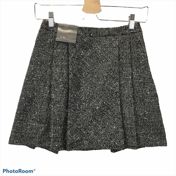 New Look Asos Check Fleck Kilt Skirt - Picture 1 of 7